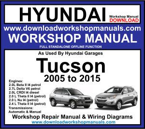 Hyundai Tucson Workshop Repair Manual